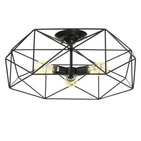 Светильник 2463/3E27 40 Вт черный 58×58×22 см BayerLux