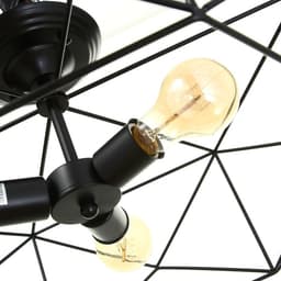 Светильник 2463/3E27 40 Вт черный 58×58×22 см BayerLux