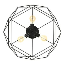 Светильник 2463/3E27 40 Вт черный 58×58×22 см BayerLux