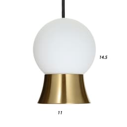 Светильник BayerLux 2281/1 LED бело-золотой 10.5×10.5×15-115 см