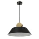 Светильник BayerLux 2283/1 LED черно-золотой 38×38×21-121 см