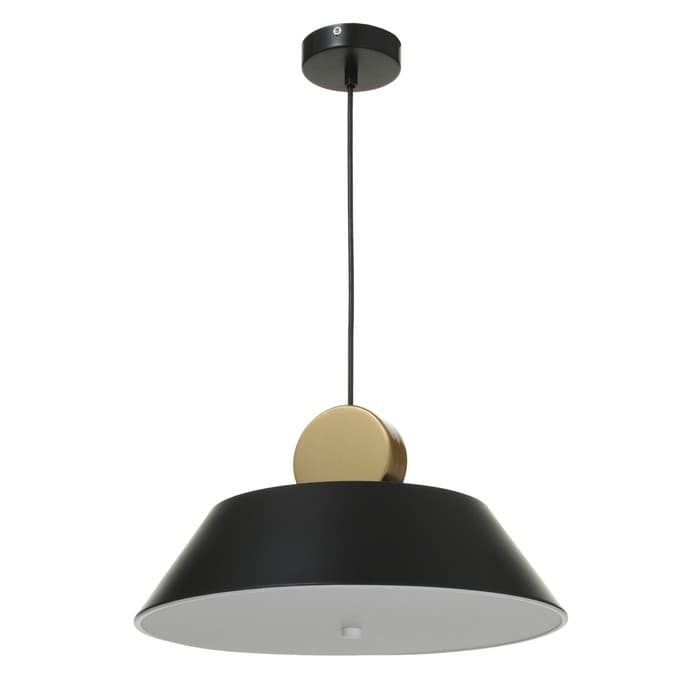 Светильник BayerLux 2283/1 LED черно-золотой 38×38×21-121 см