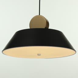 Светильник BayerLux 2283/1 LED черно-золотой 38×38×21-121 см