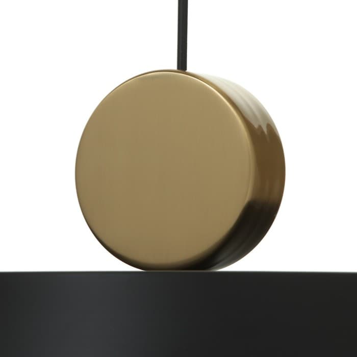 Светильник BayerLux 2283/1 LED черно-золотой 38×38×21-121 см