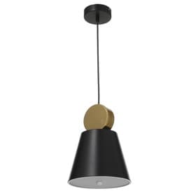 Светильник BayerLux 2285/1b LED черно-золотой 20×20×24-124 см