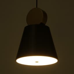 Светильник BayerLux 2285/1b LED черно-золотой 20×20×24-124 см