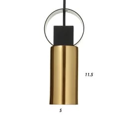 Светильник BayerLux 2286/1 E27 40 Вт черно-золотой 6×6×18-118 см