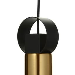 Светильник BayerLux 2286/1 E27 40 Вт черно-золотой 6×6×18-118 см