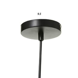 Светильник BayerLux 2286/1 E27 40 Вт черно-золотой 6×6×18-118 см