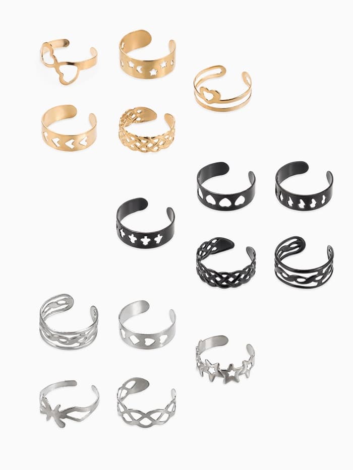 Набор колец «Мечта», 5 шт. МИКС