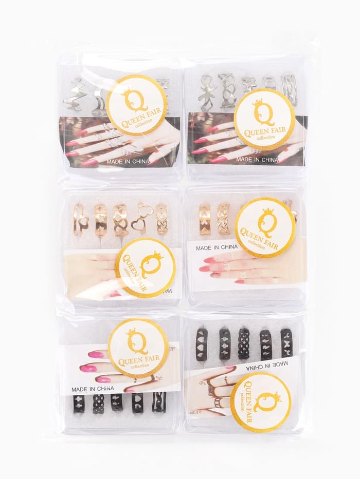 Набор колец «Мечта», 5 шт. МИКС