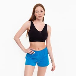 Шорты женские, бирюза, размер 56