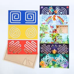 Нейротренажеры для детей Лесная мастерская «Межполушарные доски. Лабиринты», набор