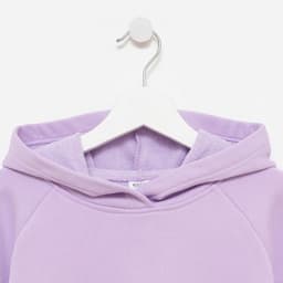 Худи для девочки MINAKU: Basic Line, фиолетовое, рост 158 см