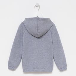 Костюм детский (худи, брюки) MINAKU, светло-серый меланж, рост 158 см