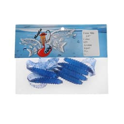 Приманка силиконовая Master Twist TWIST MIX 3,0"  цвет 039 (уп.6шт), светло-синий