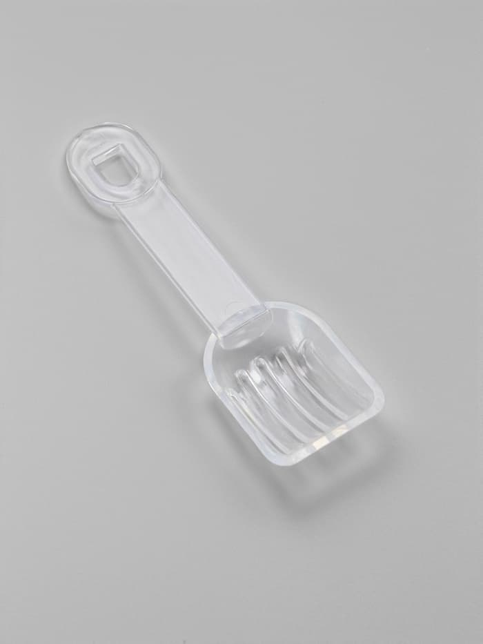 Ванночка для грызунов, 14×10.4 см, угловая, с лопаткой, пластик, голубая