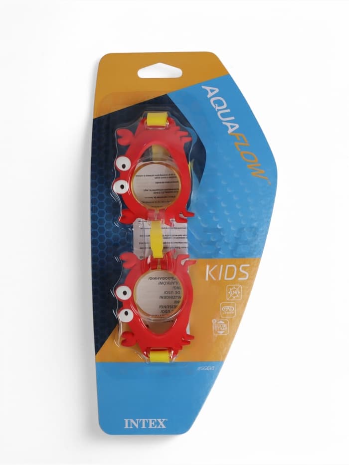 Очки для плавания, от 3 до 8 лет, обхват 48-52 см, цвет МИКС