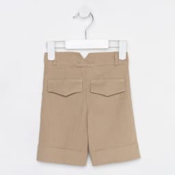 Шорты для мальчика MINAKU: Casual collection, бежевые, рост 98 см