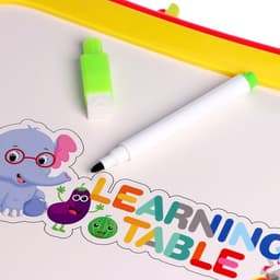 Развивающий столик «Играй и учись», цвет красный