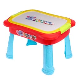 Развивающий столик «Играй и учись», цвет красный