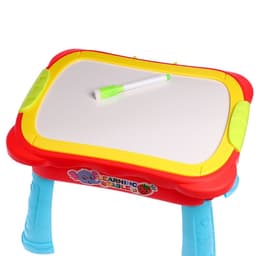 Развивающий столик «Играй и учись», цвет красный