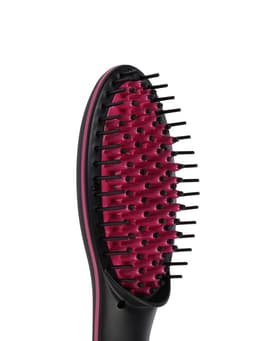 Расческа Luazon LR-02, электрическая, 50 Вт, 220 В, дисплей, регулировка температуры, розовая