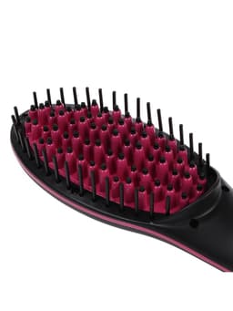 Расческа Luazon LR-02, электрическая, 50 Вт, 220 В, дисплей, регулировка температуры, розовая