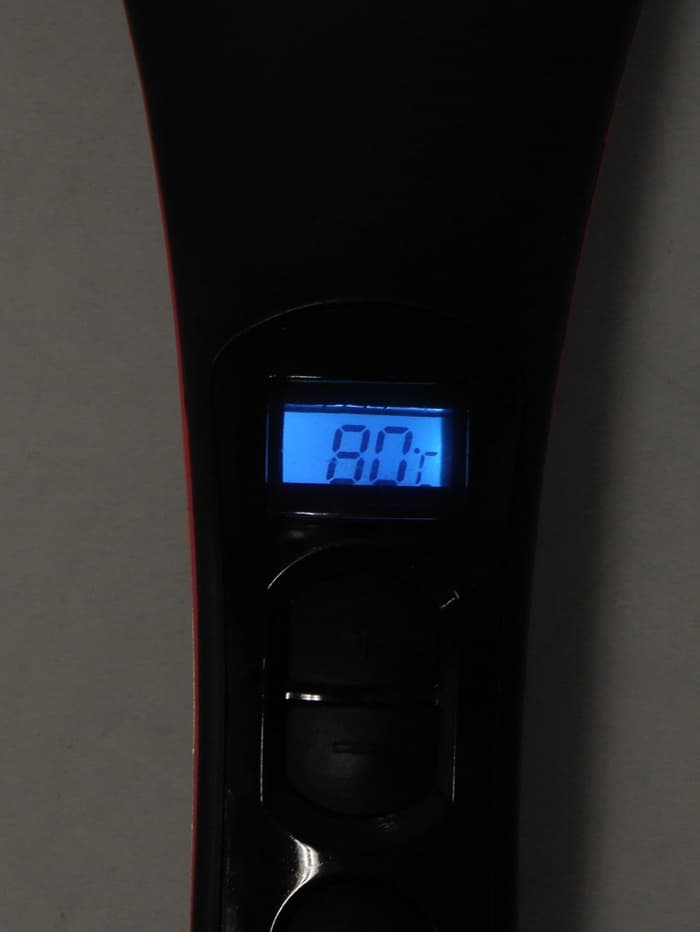 Расческа Luazon LR-02, электрическая, 50 Вт, 220 В, дисплей, регулировка температуры, розовая