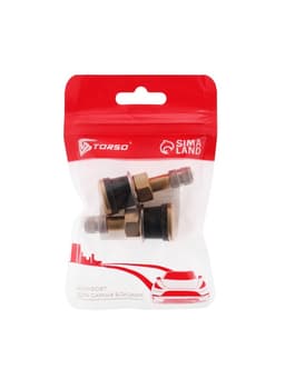 Вентиль для авто TORSO, TR-501, грузовой, набор 2 шт.