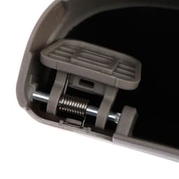 Держатель-футляр для очков, 21.5×6 см, серый, пластик