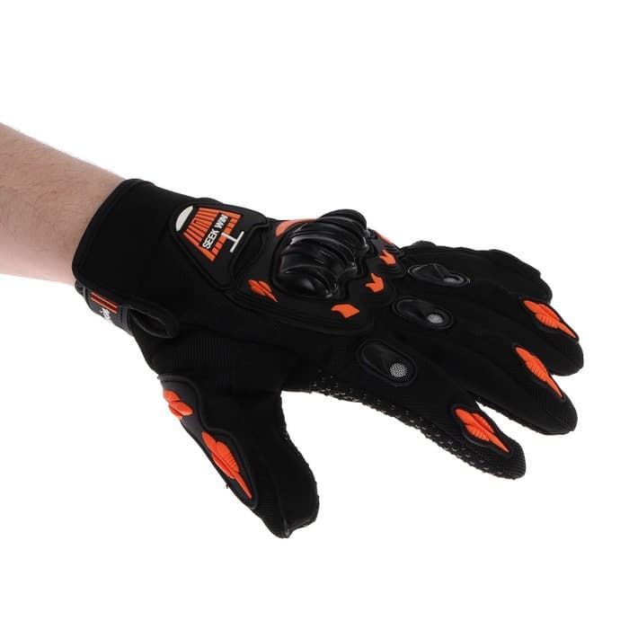 Перчатки мотоциклетные с защитными вставками, Seek Win, размер XL