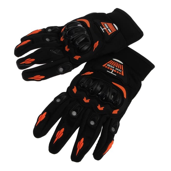 Перчатки мотоциклетные с защитными вставками, Seek Win, размер XL