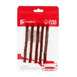 Жгут TORSO для ремонта для бескамерных шин, 100×6 мм, набор 5 шт.