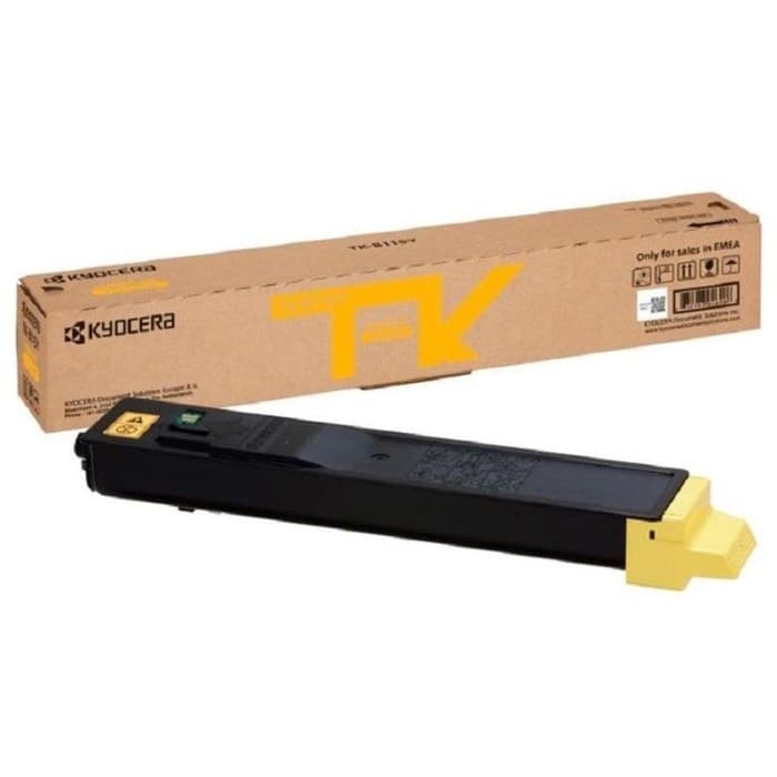 Картридж Kyocera TK-8115Y 1T02P3CNL0 (M8124cidn/M8130cidn), для Kyocera 6000 страниц, жёлтый