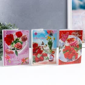 Фотоальбом на 36 фото 10×15 см «Ассорти», 17×12×3 см, МИКС