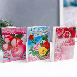Фотоальбом на 36 фото 10×15 см «Ассорти», 17×12×3 см, МИКС