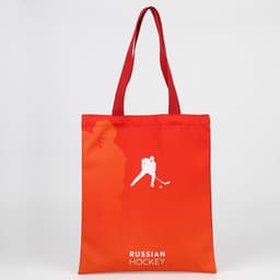 Сумка шоппер Putin team, 35×40×0.5 см, красная