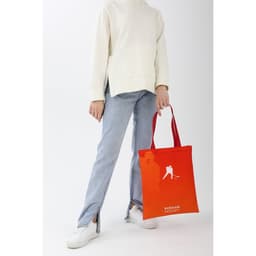 Сумка шоппер Putin team, 35×40×0.5 см, красная