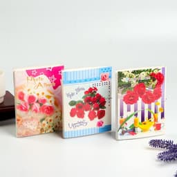 Фотоальбом на 36 фото 10×15 см «Цветочный мотив», 15.5×12.5×1 см, МИКС