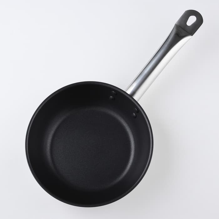 Сковорода Катунь «Общепит», d=20 см, толщина корпуса 0.6 мм, дно 3.5 мм, антипригарное покрытие, капсульное дно, индукция, AISI - 201