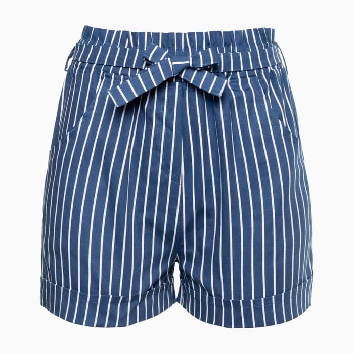 Шорты женские повседневные, синие, размер 44