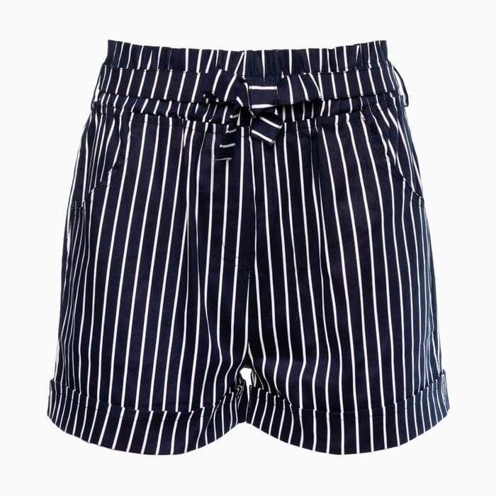 Шорты женские повседневные, темно-синие, размер 48