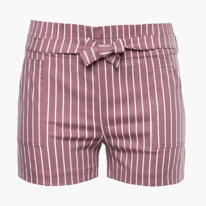 Шорты женские повседневные, лиловые, размер 48