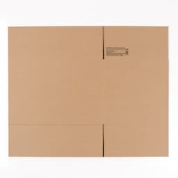 Коробка складная, бурая, для упаковки, хранения и переезда, 45×35×35 см