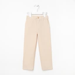 Брюки для мальчика MINAKU: Cotton collection, цвет молочный, рост 152 см