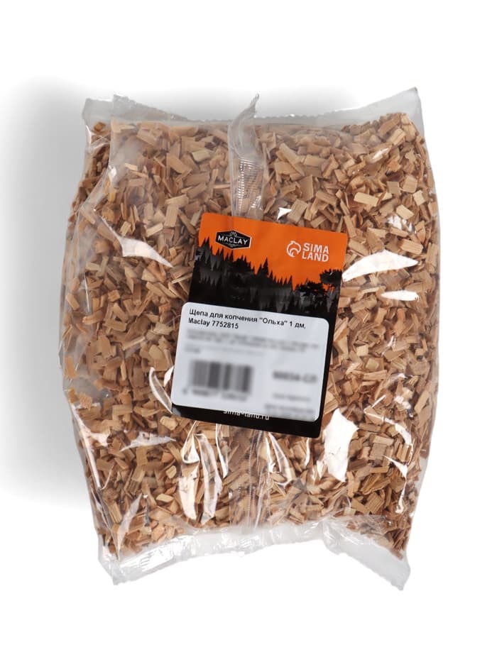Щепа для копчения maclay «Ольха», 200±20 г