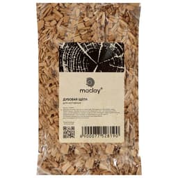 Щепа для копчения Maclay «Дуб», 200±20 г