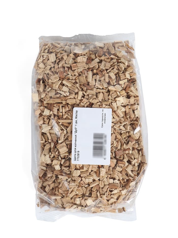 Щепа для копчения Maclay «Дуб», 200±20 г