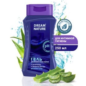 Мужской гель для интимной гигиены DREAM NATURE, 250 мл